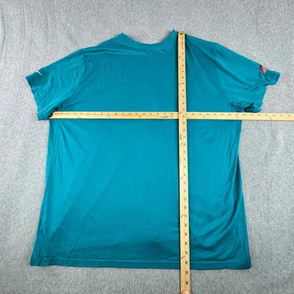 Jacksonville Jaguars Nike Mens T Shirt 4XL Blue Dri-FIT NFL On Field - Picture 5 of 6